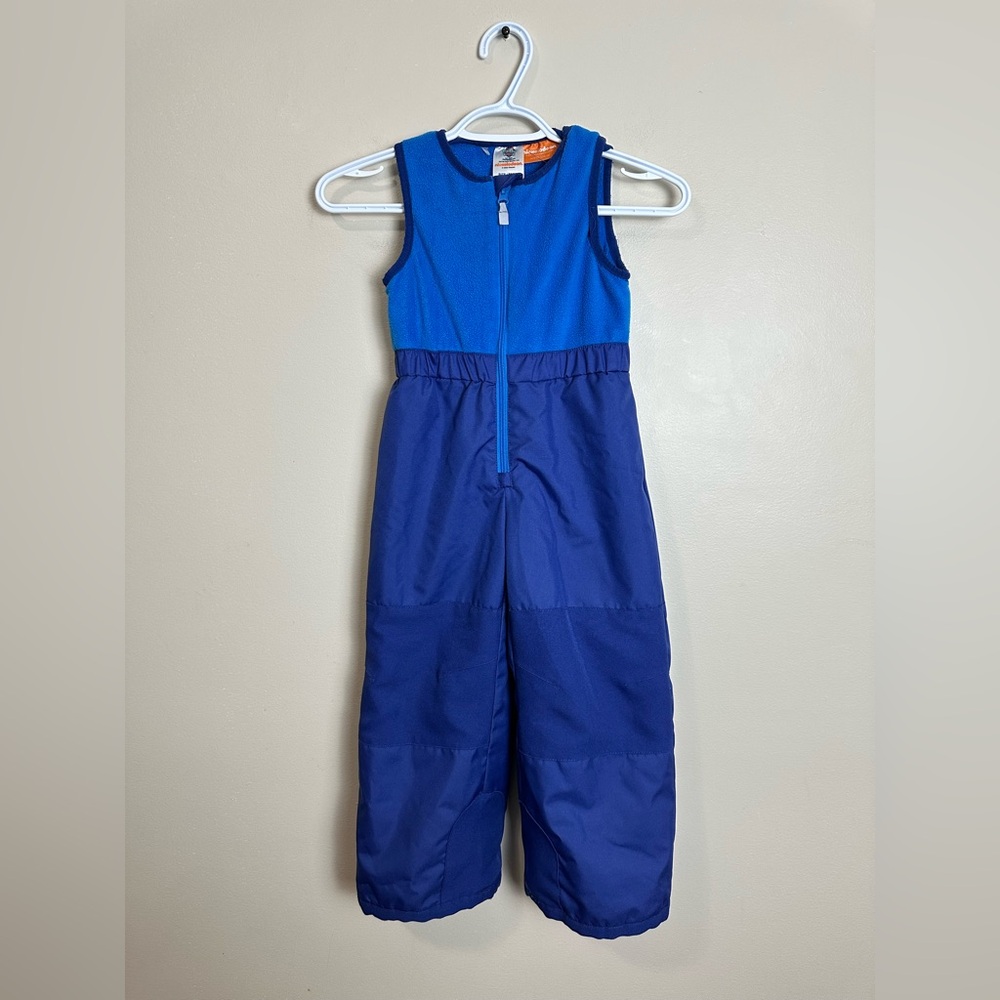 Nickelodeon Size 5T Kids Blue Snow Bib